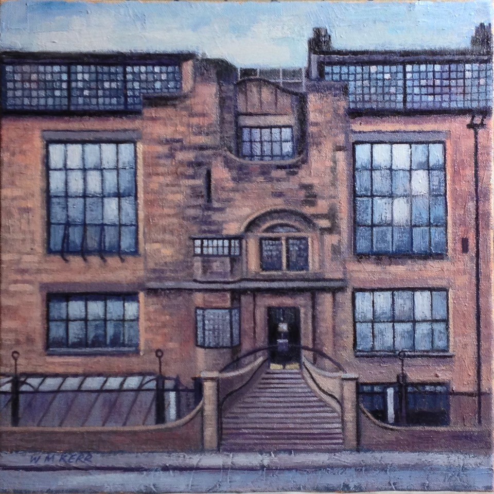 'Glasgow School of Art' by artist William McLean Kerr